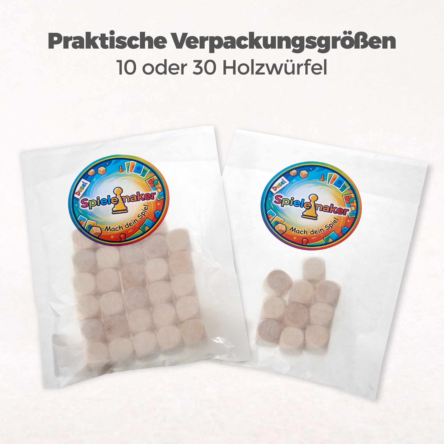 Spielemaker Markenwelt – Holzwürfel und kreative Anwendungen